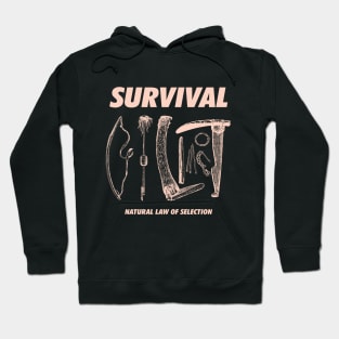 Survial natural law of selection Hoodie